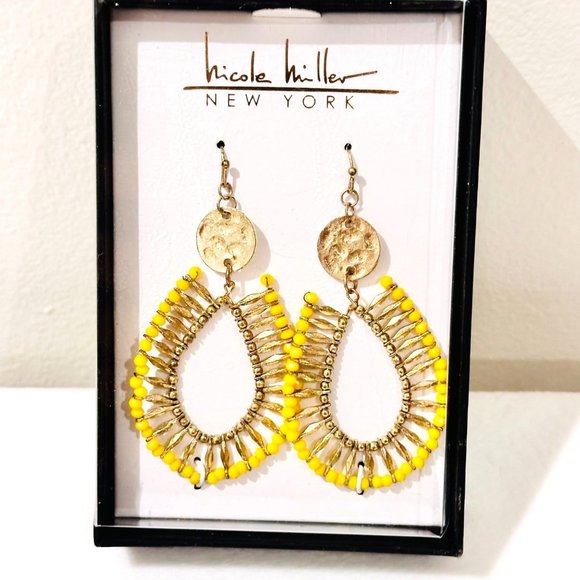 Nicole Miller New York Boho Earrings - New in Box - Picture 1 of 4